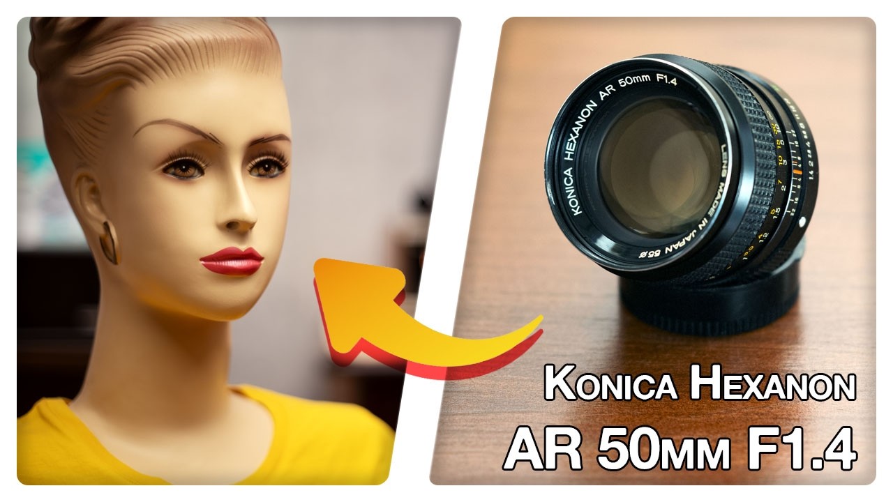 Classic lens test #6: Konica Hexanon AR 50mm F1.4 - YouTube