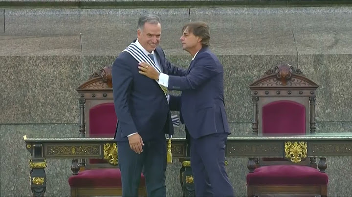 Imágenes de ceremonia de traspaso presidencial