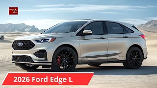 Athlete Statistics 2026 Ford Edge L – 3-Row SUV With a Bold New Look!