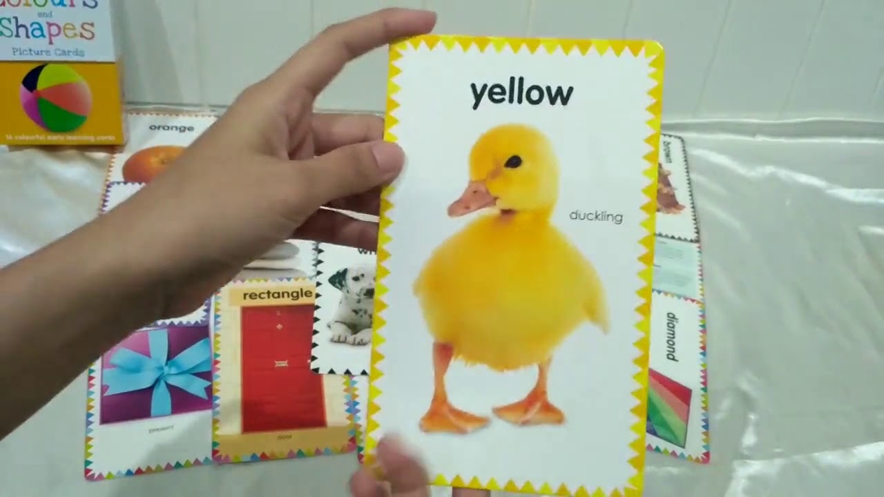 DK My First Colours and Shapes Picture Cards (16 Colourful Early ...