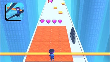 Roof Rails - All Levels Gameplay Android,ios (Levels 1-10)