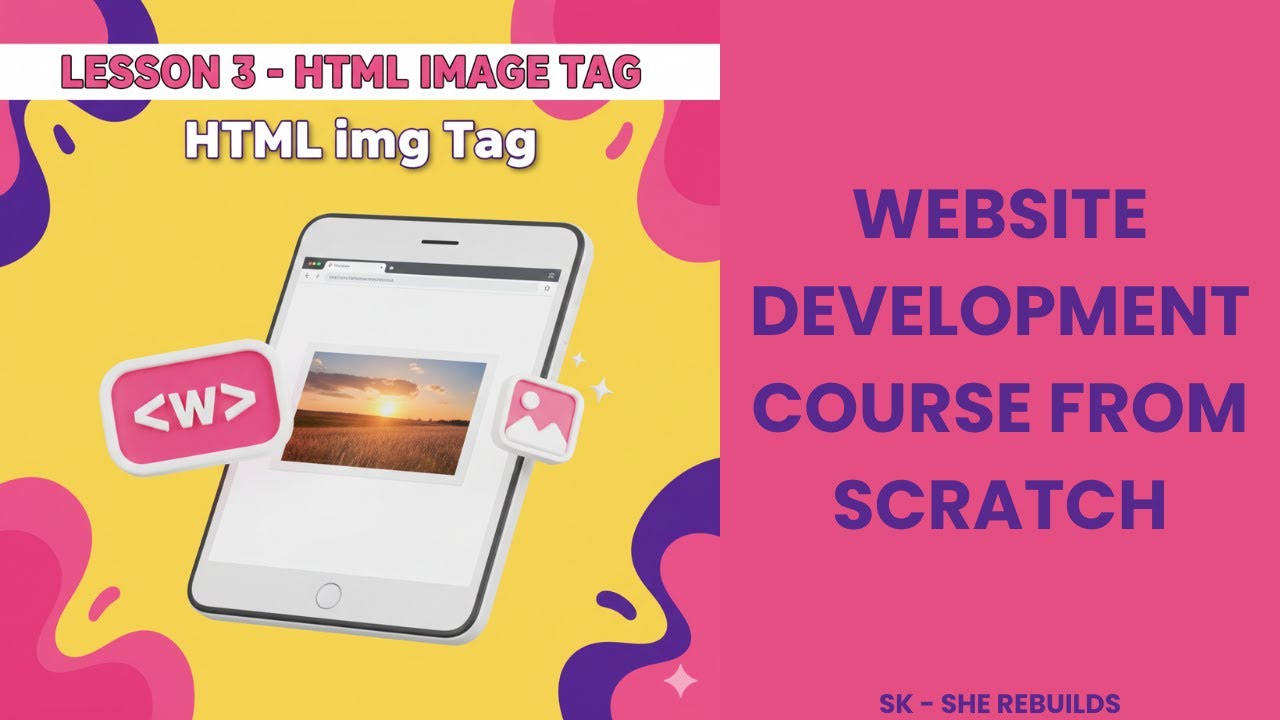 How to Add Images in Website Using HTML | img tag Explained in Tamil