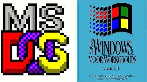 Installatie van MS-DOS 6.22 + Windows 3.11 | CD-ROM | NO Floppy | VMWARE [Nederlands | Dutch]