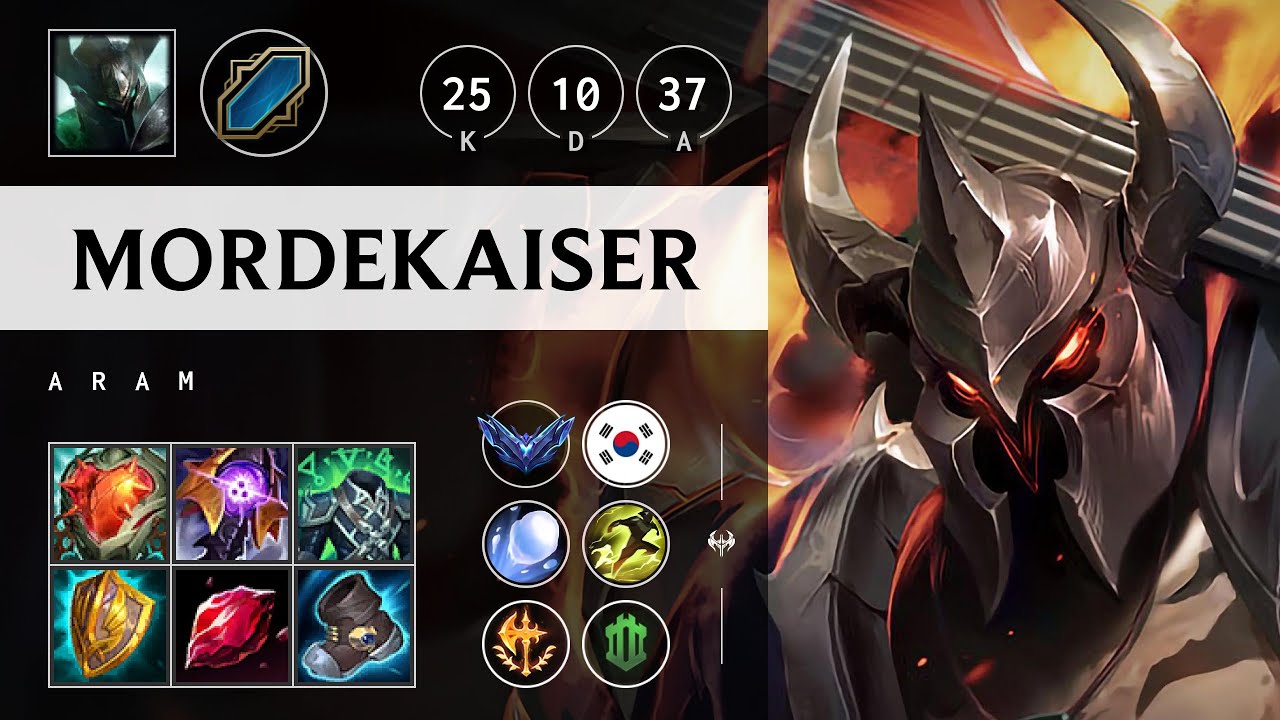 Mordekaiser ARAM - KR Diamond Patch 25.04