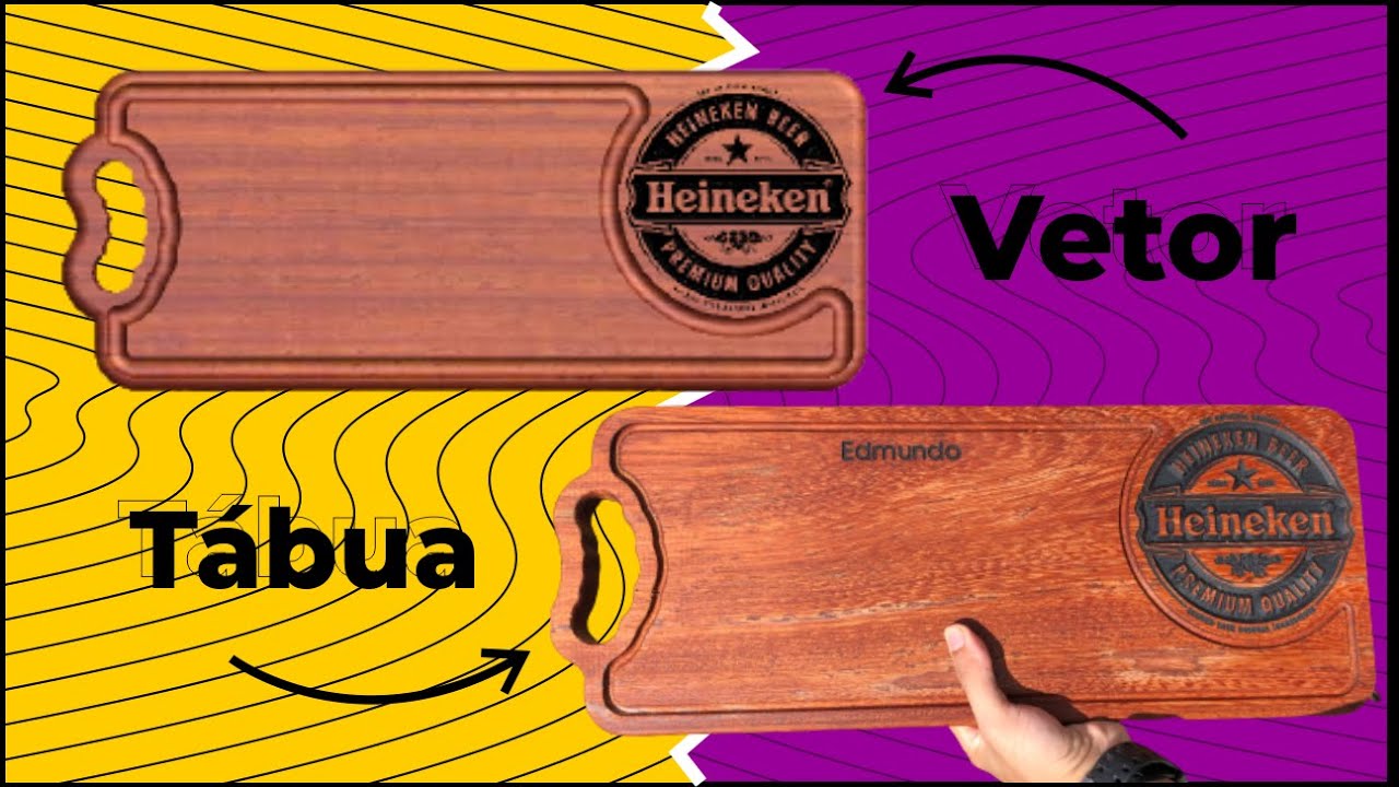 TÁBUA DE CORTE HEINEKEN - ASPIRE