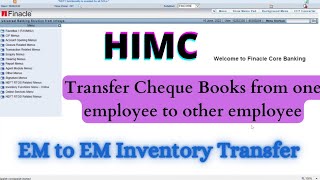Celebrity Employee to employee inventory transfer | Cheque Books Transfer| HIMC Net Worth
