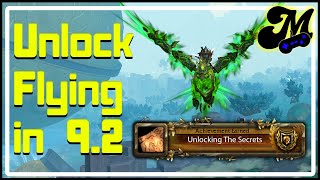 Unlocking Flying in Patch 9.2