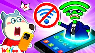 No Wi-Fi?! Good Habits for Kids | Cartoons Kids | Wolfoo Family
