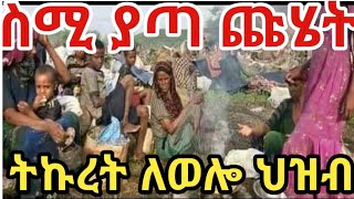 ስሚ ያጣ ጩሄት የወሎ ህዝብ በስቃይ ላይ ነው