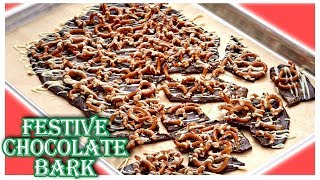 Professional Baker Teaches You How To Make CHOCOLATE BARK!