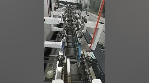 AS-650 Crash Lock Bottom box Folder Gluer Rolam installed in Chile made with single carrier