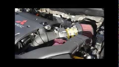 Lancer RRM Cold Air Intake - Before and After Installation