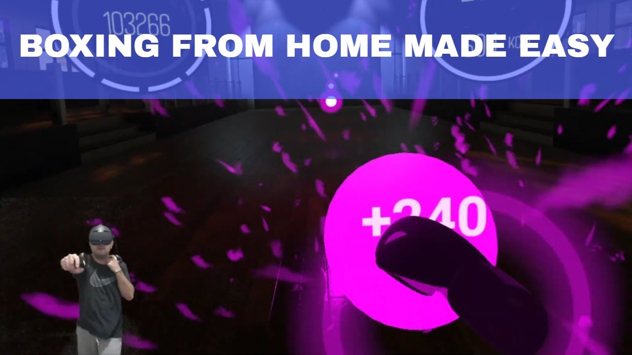 New Fun AtHome Workout Boxing No Equipment needed VR Boxercise