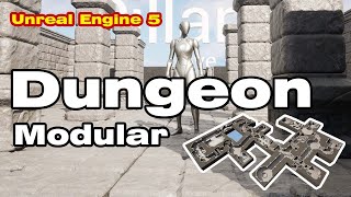 Modular Dungeon - 22 Levels of Adventure (Nanite Support)