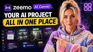 Zeemo AI Canvas Changed How I Create AI Content (Everything in One Workspace)