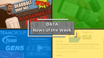 QNAP DEADBOLT RANSOMWARE - T-FORCE CARDEA PCIe5 SSD - XBOX X/S SSD ADAPTER UPDATE - GOOGLE FILE LOCK