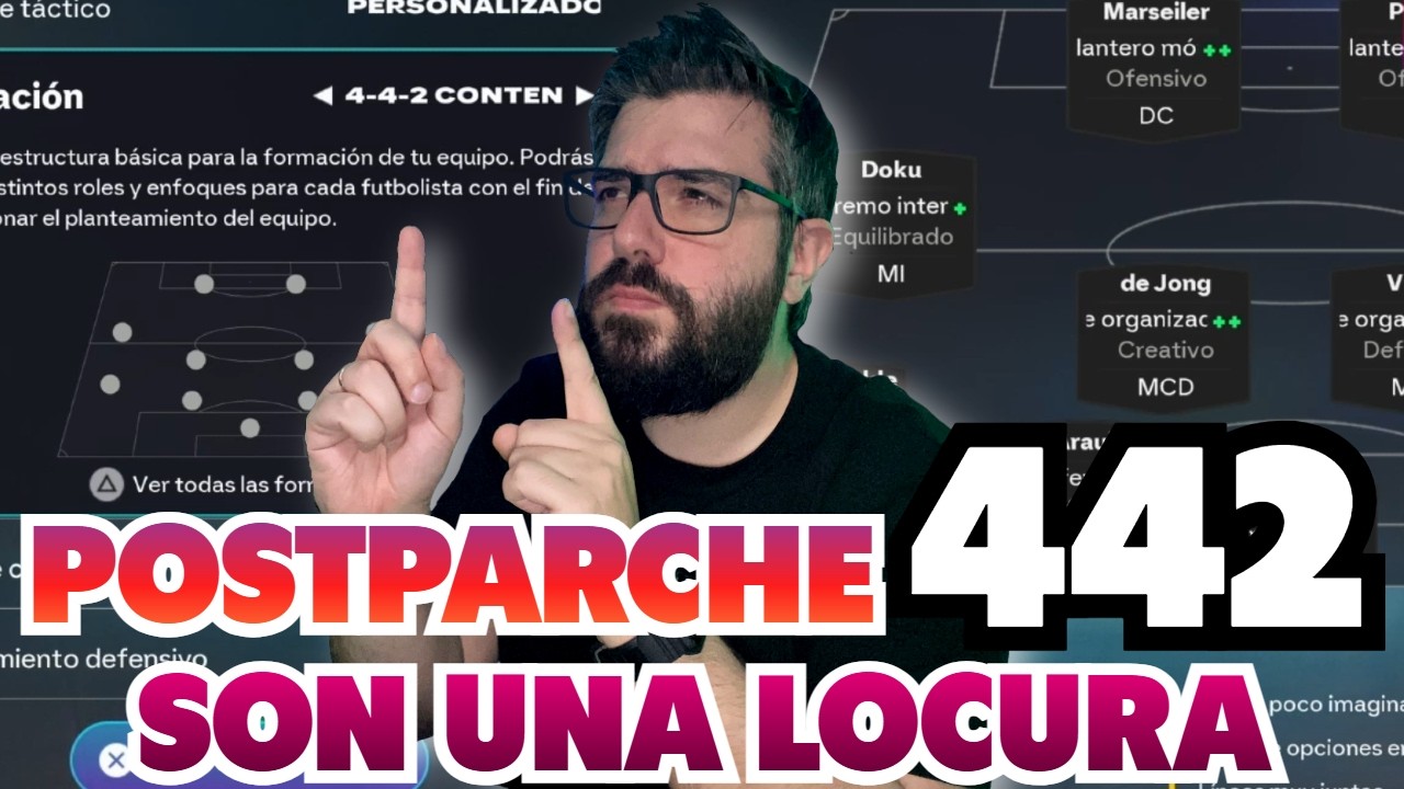 ✅ META POSTPARCHE TACTICAS 442 BRUTALES FC 26 | TACTICAS E INSTRUCCIONES 442 FC 26