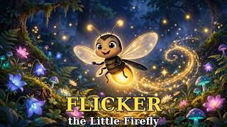 Flicker the Little Firefly ✨ | A Brave Bedtime Story for Kids