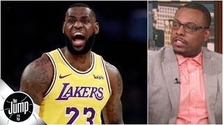 The Lakers should shut LeBron down for the rest of the season - Paul Pierce | The Jump