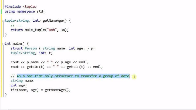 Tuple c++ Tuple c++