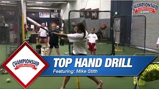 Drive the Ball More Consistently Using the “Top Hand Drill!”