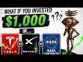 What If You Invested $1,000 in Tesla vs SpaceX vs NASA? 🚀 #usastockmarket #tesla #SpaceX #finance 