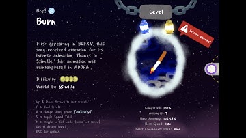 {ADOFAI Custom} NceS - Burn Map By Ssimille -- 100% Clear!