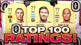 FIFA 21 Official Top 100 Ratings