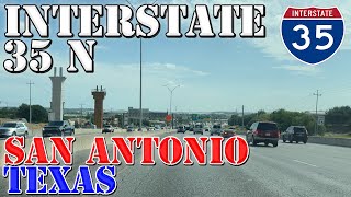 I35 North  San Antonio to New Braunfels  Texas  4K Highway Drive