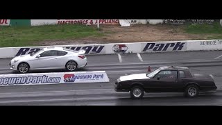 2014 HYUNDAI GENESIS COUPE R SPEC RACING THE 1/4 MILE - YouTube