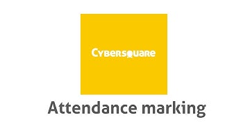 Cybersquare Tutorials - How To Mark Attendance ?