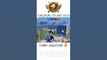 PUBG/BGMI Tdm Tips and Tricks 🔥 | Enable Jump/Climb ✅ | #tdm #shorts #bgmi #pubg #rek #uzbek #uzb