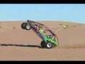 Kid does awesome sandrail wheelie at Glamis Dunes.