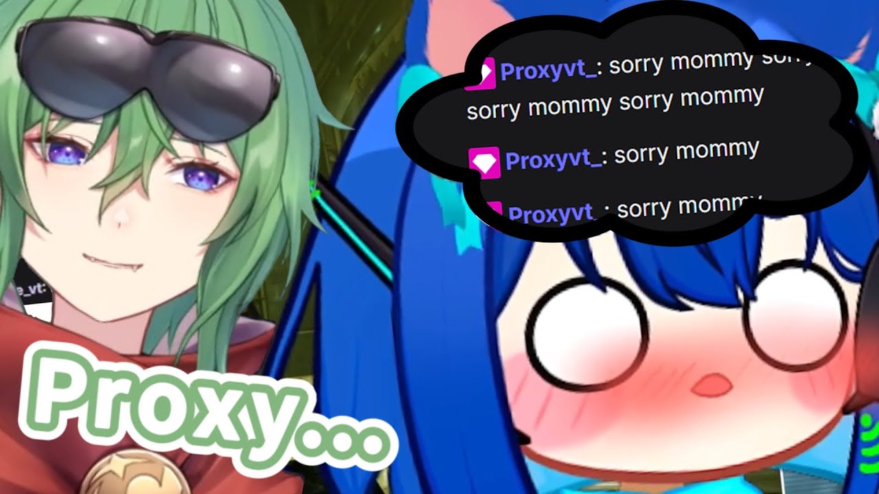 Yandere + Mommy Voice is a dangerous combo (for Proxy)