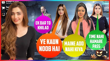 JOINING RANDOM SQUAD OF CUTE GIRLS LIKE A BOT|i impress them|PUBG MOBILE |DIAZ