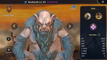 RSL   CR   Rocktooth   Rare