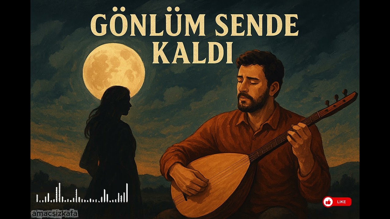 🎶 Gönlüm Sende Kaldı – Bir Hasret Türküsü 🎶  Bu türkü, uzaklarda kalan bir sevdayı anlatıyor...