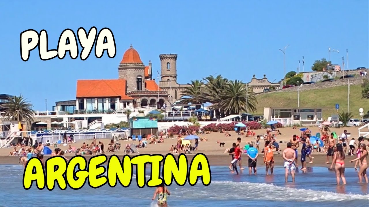 Asi son las playas Argentinas