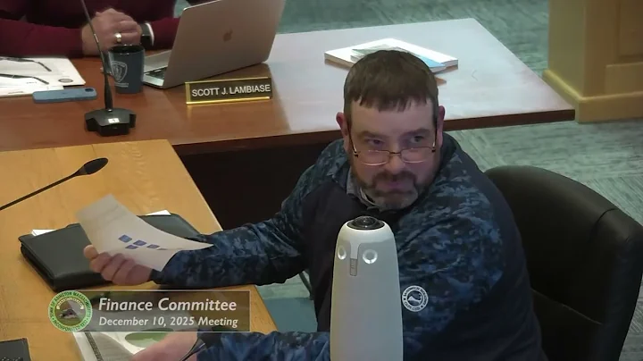 Finance Committee; December 10, 2025