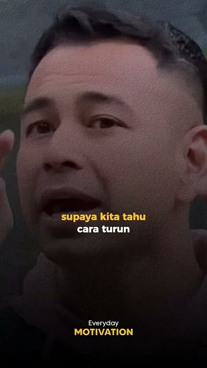 Prinsip hidup Raffi Ahmad #raffiahmad  #ransentertaiment #podcast #motivasi #motivasihidup