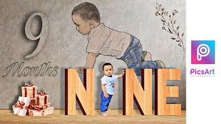 Baby Photo Editing  || 9 Months Baby Photo Theme || PicsArt screenshot 5