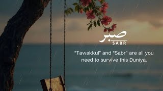 Anisaa tube 🌺🌿 is live! Tawakkul and sabr are all you need to survive this Duniya