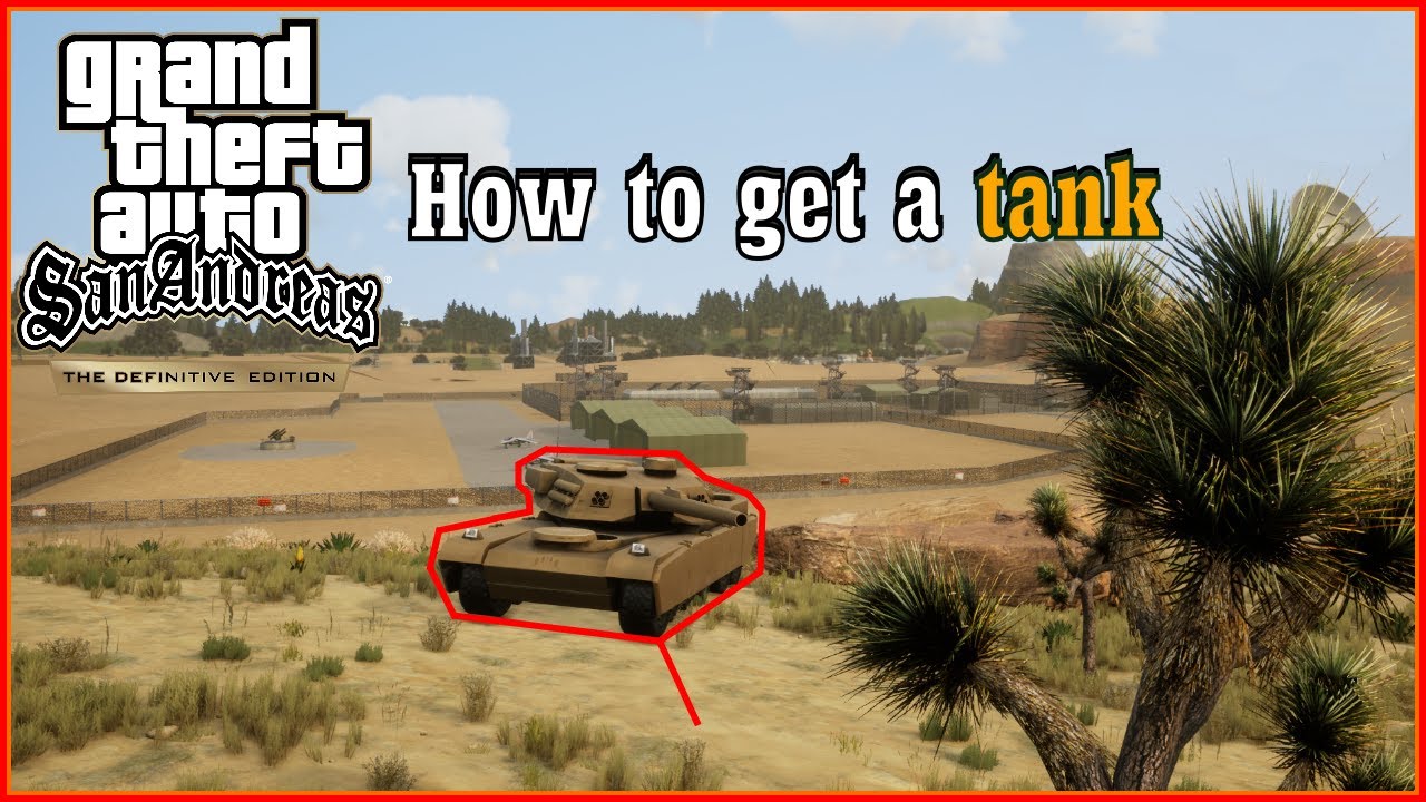 GTA San Andreas Definitive Edition - Como obter um tanque de guerra