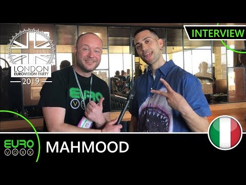 ITALY EUROVISION 2019: Mahmood 'Soldi' (INTERVIEW) | London Eurovision Party 2019