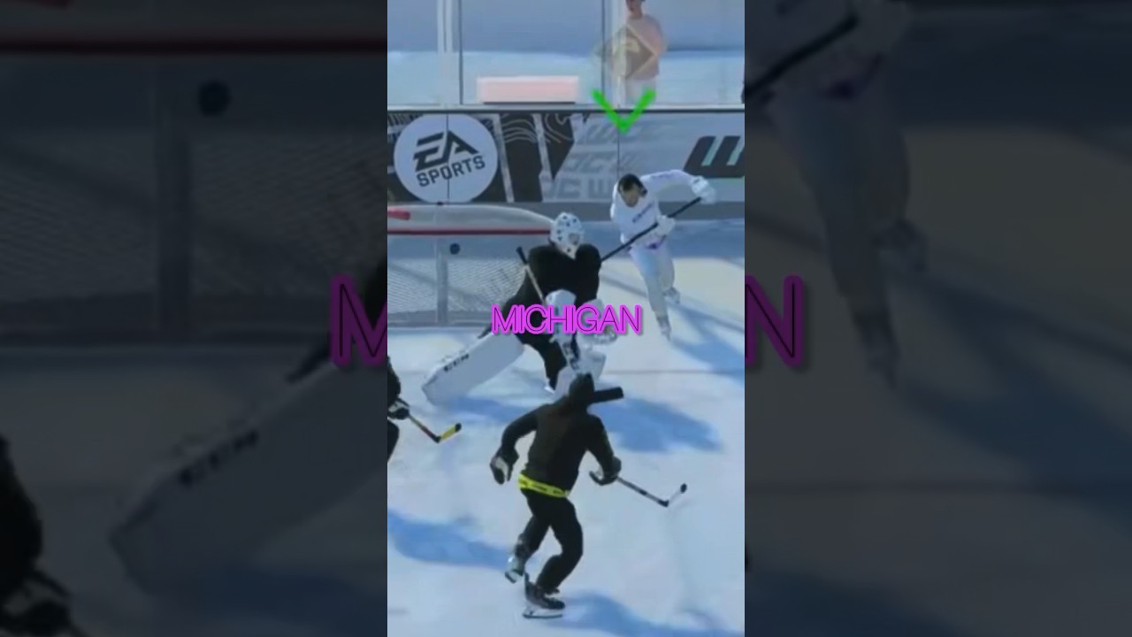 NHL 23 EASHL MY FIRST MICHIGAN IN 6V6🎩