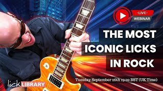Danny Gill - The Most Iconic Licks in Rock | Licklibrary Live Guitar Lesson