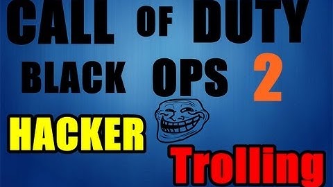 Black Ops 2 Hacker Trolling 1v1