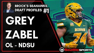 Brock Huard's #Seahawks NFL Draft Profile: Grey Zabel, OL - NDSU | #SeattleSports