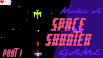 How to Make a simple Space shooter game!!! Easy and Fast!! Make games part 1! Microsoft Arcade