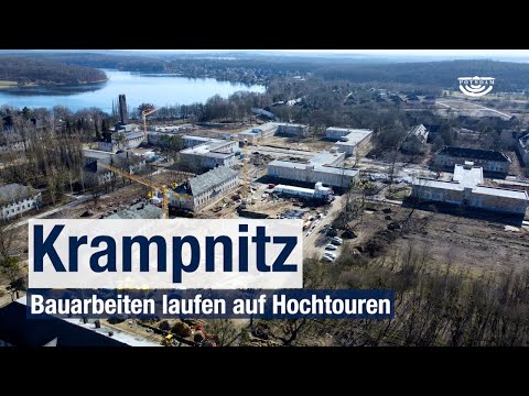 Neues Stadtquartier im Potsdamer Norden: die Bauarbeiten in Krampnitz laufen auf Hochtouren